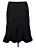 Sharagano Solid Black Casual Skirt Size 14 - photo 2