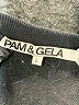 Pam & Gela 100% Cotton Stars Black Pullover Sweater Size L - photo 7