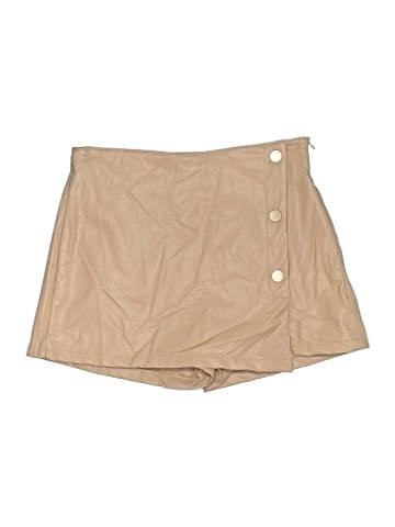 Zara Khaki Shorts (view 1)