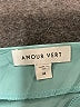 Amour Vert 100% Cupro Teal Sleeveless Blouse Size M - photo 7