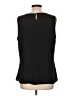 Peck & Peck 100% Polyester Black Sleeveless Blouse Size L - photo 2