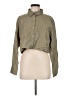 WAYF Green Long Sleeve Button-Down Shirt Size M - photo 1