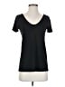 Three Dots Black Short Sleeve T-Shirt Size XS - photo 1