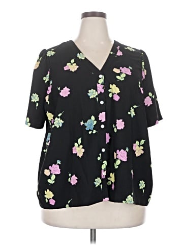 ModCloth Short Sleeve Blouse (view 1)