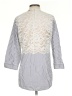 Sandro 100% Baumwolle White 3/4 Sleeve Blouse Size S (estimated) - photo 2
