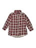 OshKosh B'gosh 100% Cotton Plaid Red Long Sleeve Button-Down Shirt Size 4T - photo 1