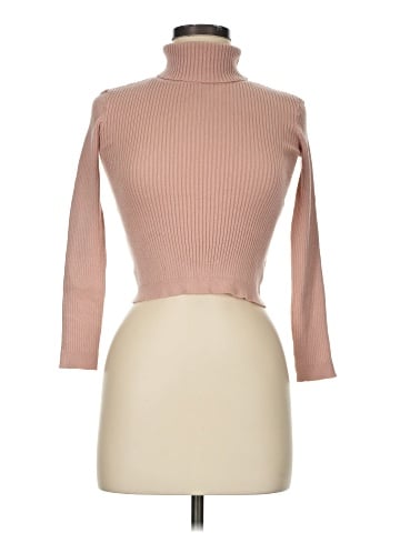 Copper Key 3/4 Sleeve Turtleneck (view 1)