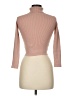 Copper Key Tan 3/4 Sleeve Turtleneck Size M - photo 2