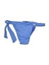 salinas Solid Blue Swimsuit Bottoms Size M - photo 2