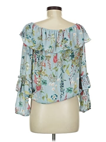 Sanctuary 3/4 Sleeve Blouse (view 2)