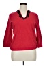 Ruby Rd. Red 3/4 Sleeve Top Size XL - photo 1