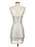 Divided by H&M Metallic Silver Cocktail Dress Size 0 - photo 2
