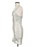 Divided by H&M Metallic Silver Cocktail Dress Size 0 - photo 5