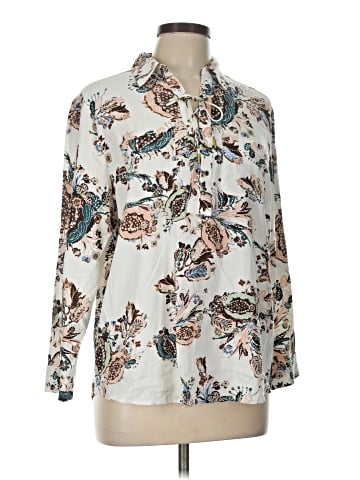 Chico's 3/4 Sleeve Blouse (view 2)