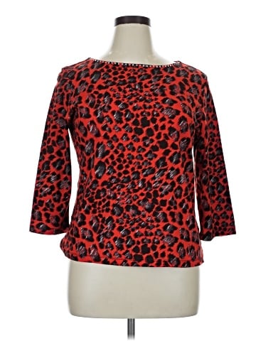 Ruby Rd. 3/4 Sleeve Top (view 1)