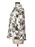 Chico's Floral Ivory 3/4 Sleeve Blouse Size Lg Petite (2) - photo 4
