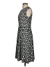 Wisp Print Black Casual Dress Size 4 - photo 5