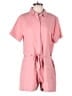 Dylan Solid Pink Romper Size S - photo 1