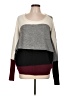 H By Halston Color Block Gray Pullover Sweater Size L - photo 1