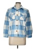 Member's Mark Checkered-gingham Blue Jacket Size 10 - 12 - photo 1