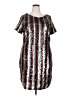 Violeta by Mango 100% Polyester Silver Cocktail Dress Size 18 - photo 1