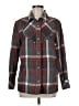 CAbi Plaid Gray Long Sleeve Button-Down Shirt Size M - photo 1
