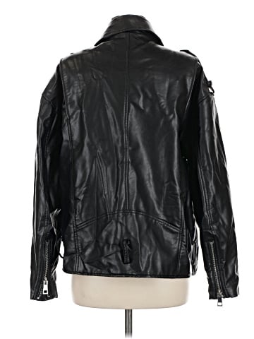 Zara Faux Leather Jacket (view 2)