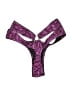 Roma Paisley Purple Swimsuit Bottoms Size L - photo 1