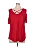 Unbranded Red Short Sleeve Top Size L - photo 1