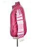Pink Lily 100% Polyester Color Block Pink Track Jacket Size XL - photo 5