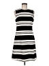 Calvin Klein Stripes Black Casual Dress Size 8 - photo 1