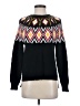BCBGMAXAZRIA Chevron-herringbone Black Pullover Sweater Size S - photo 1