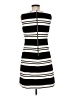 Calvin Klein Stripes Black Casual Dress Size 8 - photo 2