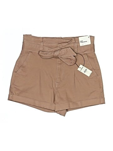Express Khaki Shorts (view 1)