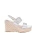 Veronica Beard White Wedges Size 9 - photo 1