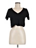 Shein Black Short Sleeve T-Shirt Size M - photo 1