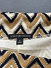 Signature Studio 100% Polyester Chevron-herringbone Ivory Casual Pants Size S - photo 3