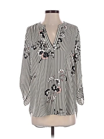 Black Rainn 3/4 Sleeve Blouse (view 1)
