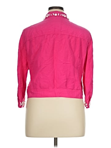 Ruby Rd. 3/4 Sleeve Button-Down Shirt (view 2)