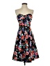 Express Tropical Black Cocktail Dress Size 4 - photo 1