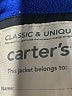 Carter's 100% Polyester Solid Blue Snow Jacket Size 2T - photo 3
