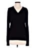 Burberry 100% Merino Extra Fine Wool Black pullover sweater Size L - photo 1