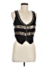 GB 100% Polyester Black Sleeveless Blouse Size M - photo 1