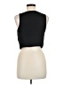GB 100% Polyester Black Sleeveless Blouse Size M - photo 2
