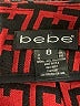Bebe 100% Virgin Wool Houndstooth Red Wool Skirt Size 8 - photo 4