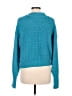 Free People Teal Pullover Sweater Size M - photo 2