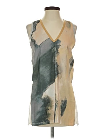 Zara W&B Collection Sleeveless Blouse (view 1)