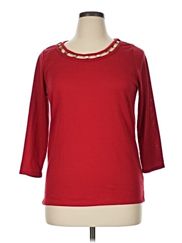 Carolyn Taylor 3/4 Sleeve Top (view 1)