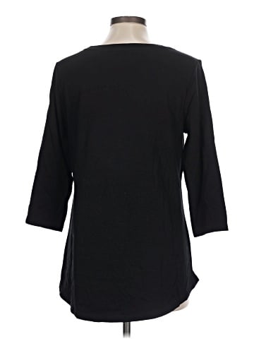 Isaac Mizrahi LIVE! 3/4 Sleeve T-Shirt (view 2)
