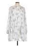 Karlie 100% Polyester Blue Casual Dress Size L - photo 1